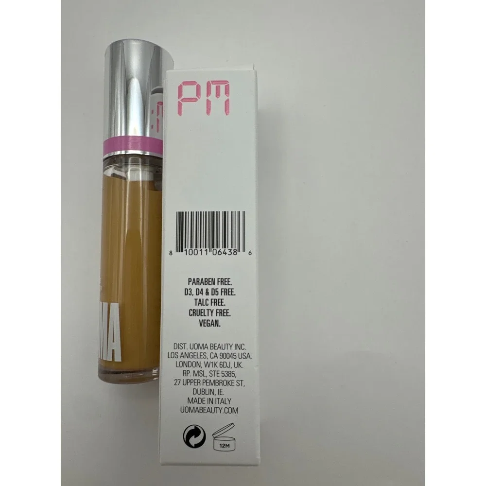 UOMA Beauty Stay‎ Woke Brightening Concealer Honey T3 Full Coverage BNIB